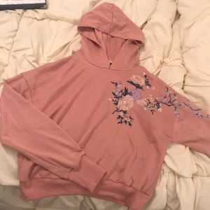 Cropped hoodie